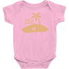 what's up beaches (2) Baby Onesie