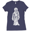 santa muerte blanca Ladies Fitted T-Shirt
