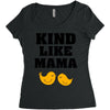 Kind As A Mother Women's Triblend Scoop T-shirt