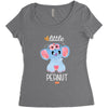 Little Peanut Women's Triblend Scoop T-shirt