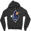 Space Triangle Zipper Hoodie