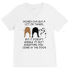 MONEY CAN BUY A LOT OF THINGS, V-Neck Tee