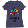 Canada 150th Anniversary Ladies Fitted T-Shirt