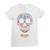 loco coco skul Ladies Fitted T-Shirt