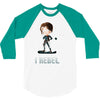 i rebel 3/4 Sleeve Shirt