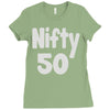 nifty 50 Ladies Fitted T-Shirt