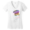 pi &ntilde;ata Women's V-Neck T-Shirt