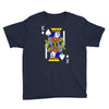 party king design funny humor cool graph baseball Youth Tee