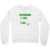 im drunk Crewneck Sweatshirt