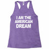 i am the american dream funny shirt wire the omar Racerback Tank