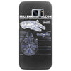 millennium falcon blueprint Samsung Galaxy S7 Edge