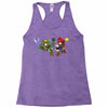 mario vs link Racerback Tank