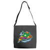 pizza time! Adjustable Strap Totes