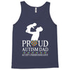 proud Autism dad Tank Top