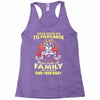 mess with me i'll fight back Racerback Tank