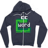 word muncher Zipper Hoodie
