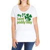 my 1st saint paddyday Ladies Curvy T-Shirt