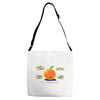 rhyming orange Adjustable Strap Totes