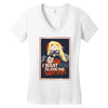 yo joe Women's V-Neck T-Shirt