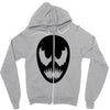 black nom nom Zipper Hoodie