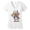 bigfoot Women's V-Neck T-Shirt