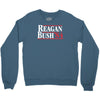 reagan bush '84 80's retro political party Crewneck Sweatshirt