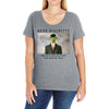 René Magritte The Son Of Man Ladies Curvy T-Shirt