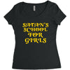 Satans School For Girls Women's Triblend Scoop T-shirt
