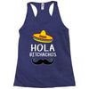 hola bitchachos Racerback Tank