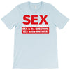 funny rude sex is not the answer, ideal birthday gift or present T-Shirt