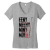 eeny meeny miny moe Women's V-Neck T-Shirt
