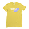 friend zone Ladies Fitted T-Shirt