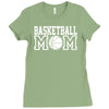 basketball mom Ladies Fitted T-Shirt