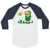 navi 3/4 Sleeve Shirt