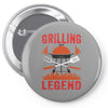 Grilling Legend Pin-back button