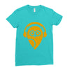 owl  (8) Ladies Fitted T-Shirt