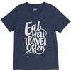 eat well travel often V-Neck Tee