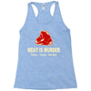 meat is murder tasty tasty murder Racerback Tank