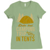 dude that camp trip in tents funny Ladies Fitted T-Shirt