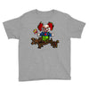 halloween clown Youth Tee
