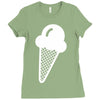 ice cream cone funny Ladies Fitted T-Shirt