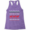 cow christmas Racerback Tank