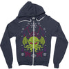 Merry Cthulhu Christmas Ugly Cool T shirts Zipper Hoodie