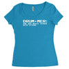 definition of a drummer Women's Triblend Scoop T-shirt
