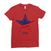 usa star Ladies Fitted T-Shirt