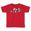 mama bear baby bear floral Toddler T-shirt