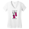 i run like a girl try to keep up Women's V-Neck T-Shirt
