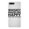 whiskey makes me happy you not so much iPhone 7 Plus Case
