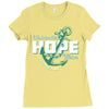 We Have This Hope As An Anchor For The Soul Ladies Fitted T-Shirt