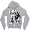 hellboy 6 Zipper Hoodie